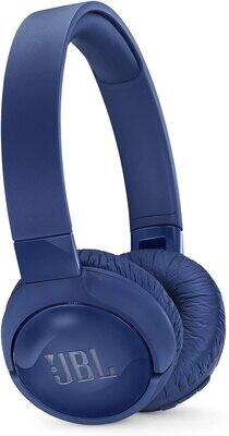 JBL TUNE 600BTNC - Noise Cancelling On-Ear Wireless Bluetooth Headphone - Blue