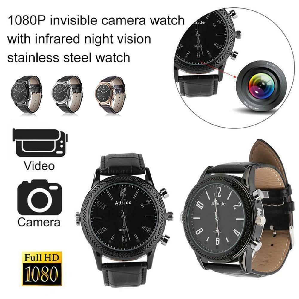 1080P HD Portable professional Watch with Camera & Voice Recorder