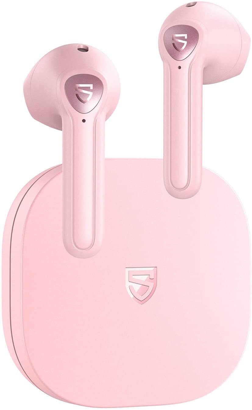 SOUNDPEATS TrueAir2 Wireless Earbuds Bluetooth V5.2 Headphones - Pink