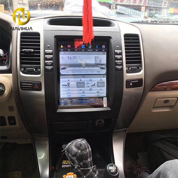 10.4 Navi Toyota Prado high end android car stereo tesla radio 2002-2009(for Screen dashboard 