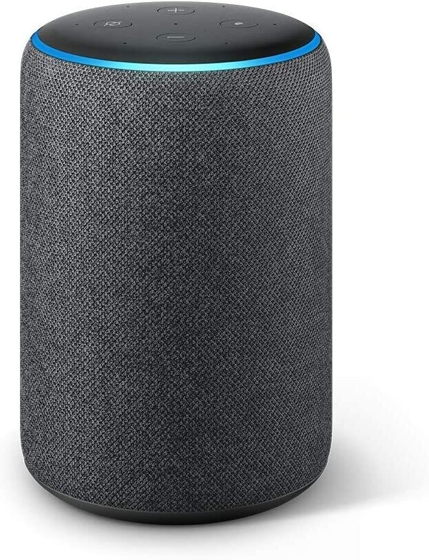 Echo Plus (2nd Gen) - Premium sound with built-in smart home hub - Black