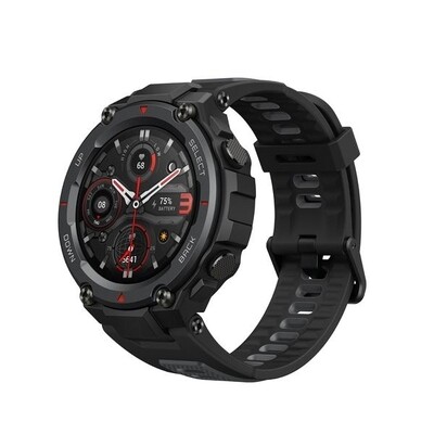 Amazfit T-Rex Pro Smart Watch with GPS, Outdoor Fitness Watch for Men, Military Standard Certified, 100+ Sports Modes, 10 ATM Waterproof, 18 Day Battery Life, Blood Oxygen Heart Rate Monitor, Gray