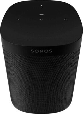 Sonos One (Gen 2) - Voice Controlled Smart Speaker Black