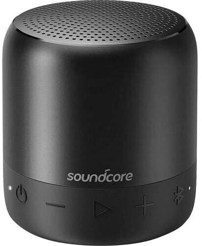 Soundcore Mini 2 Pocket Bluetooth IPX7 Waterproof Outdoor Speaker, Powerful Sound with Enhanced Bass, 15-Hour Long-Lasting Playtime, Wireless Stereo Pairing, Ultra-Portable Design