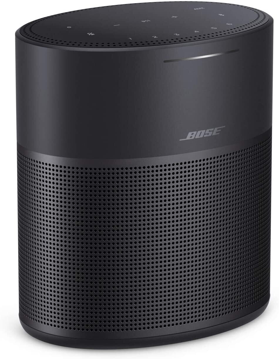 Bose Home Speaker 300: Bluetooth Smart Speaker with Amazon Alexa Built-in - Black