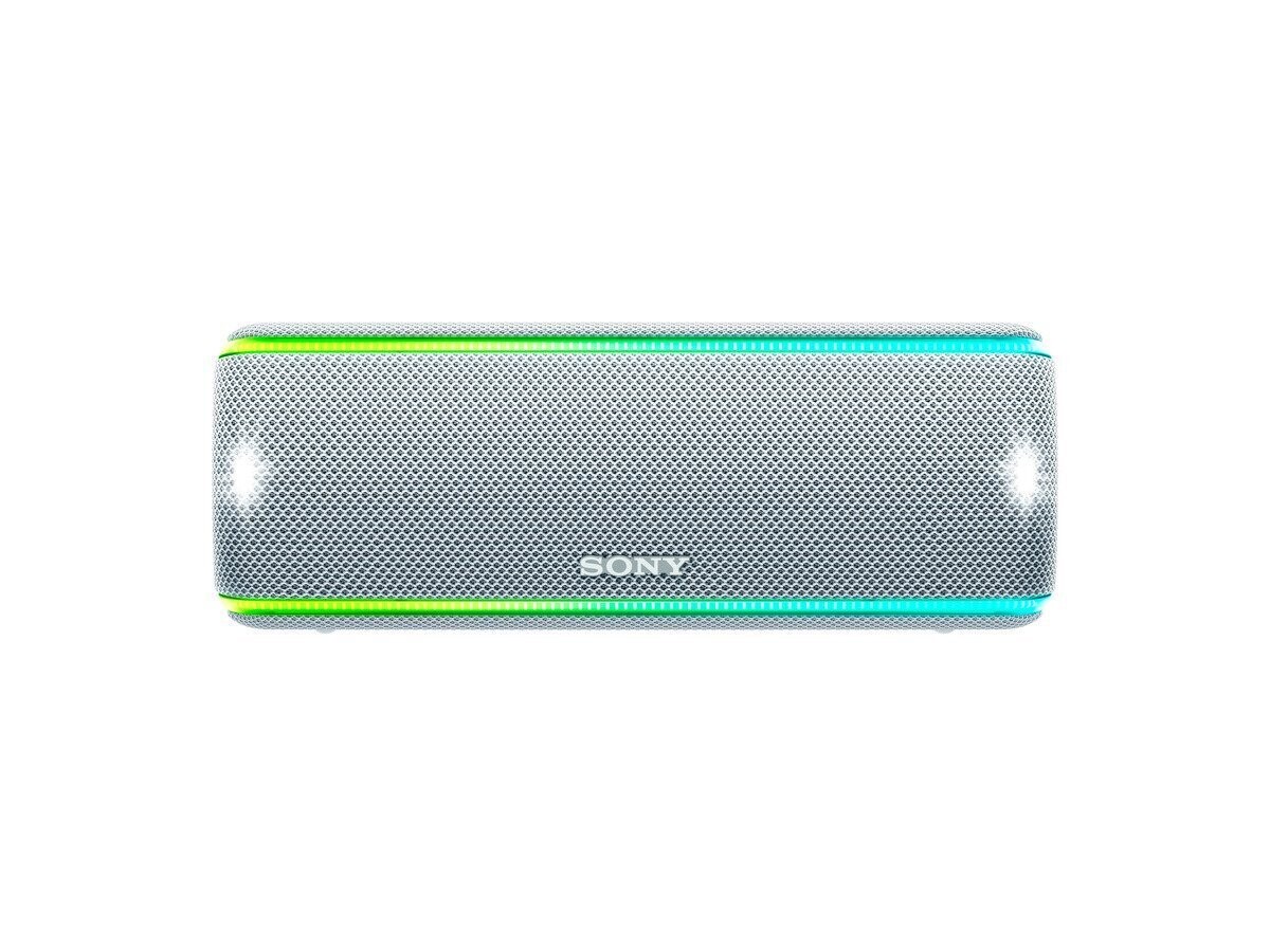 Sony SRS-XB31 Portable Wireless Bluetooth Speaker, White (SRSXB31/W)