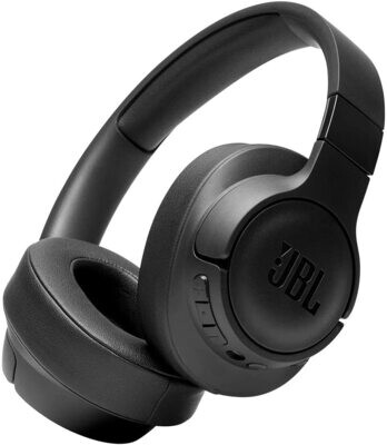JBL Tune 760NC - Lightweight, Foldable Over-Ear Wireless Headphones with Active Noise Cancellation - Black