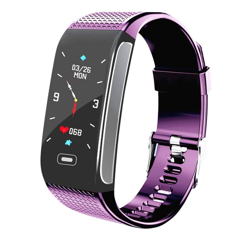 CK18S colored Smart Bracelet Blood Pressure Heart Rate Wristband Watch Fitness Tracker Pedometer Sports Wristband for Android Ios
