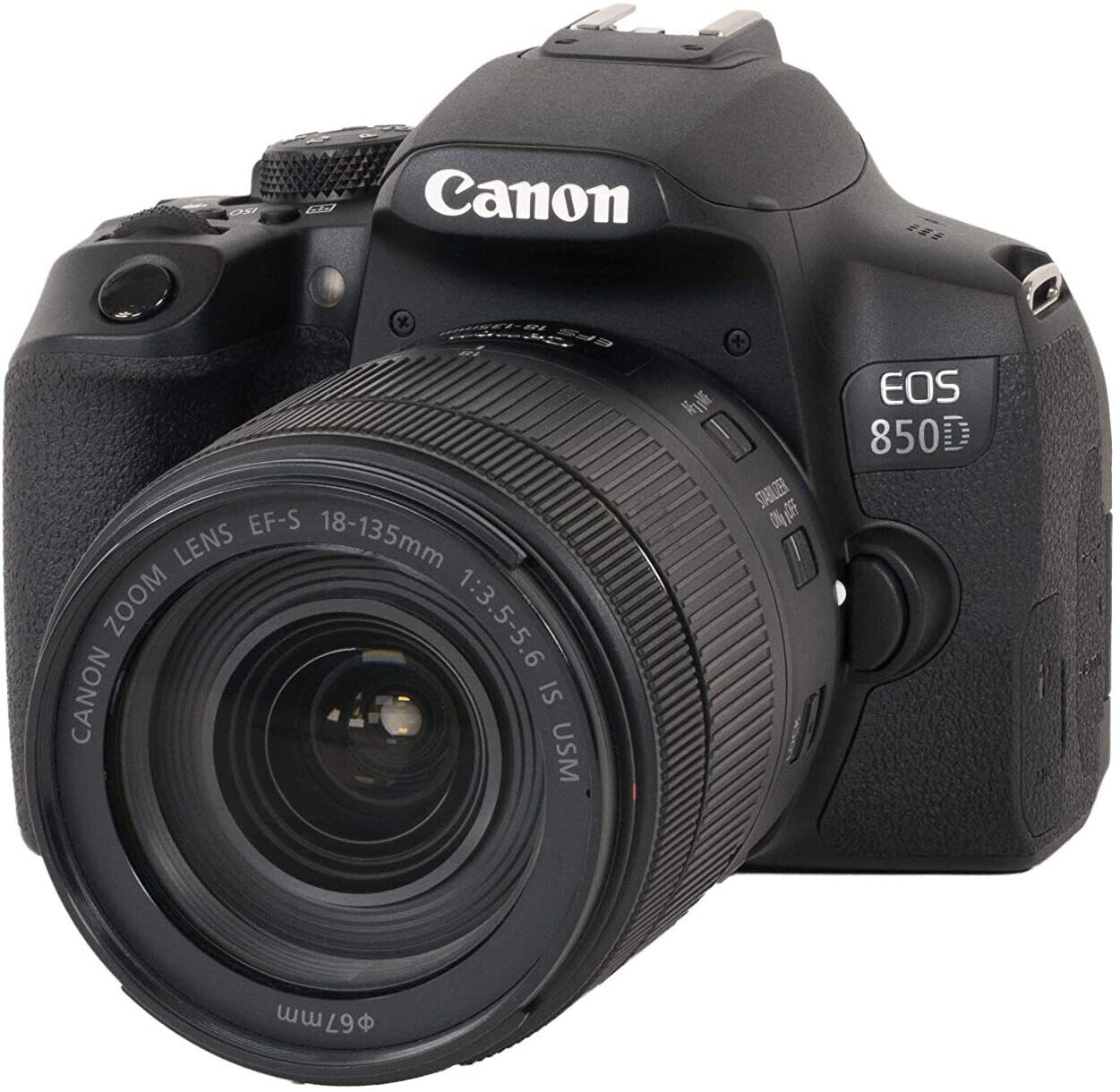 Canon EOS 850D + EF-S 18-135mm f/3.5-5.6 IS USM, Black