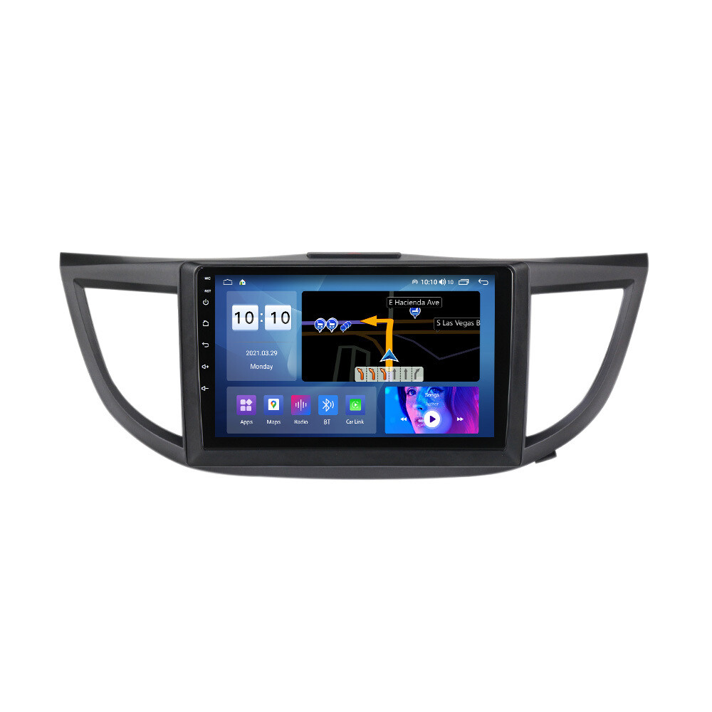 Honda CRV Android touch screen smart custom car stereo radio 10.1 inch, with bluetooth, GPS, Android auto and Apple Carplay 2gb 32gb. 2012, 2013, 2014, 2015, 2016