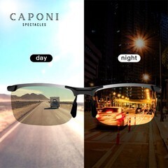 Photochromic Night Driving Glasses UV400 Polarized Night Vision Sunglasses For Men Driving Glasses