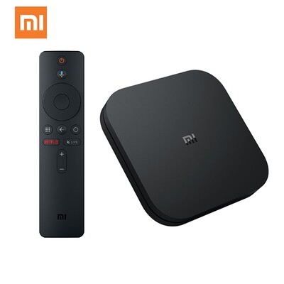 Mi Box 4K Streaming Player (Ultra HD, Android 9.0, Google Assistant, Black)