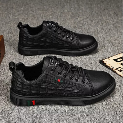 Black casual sneakers