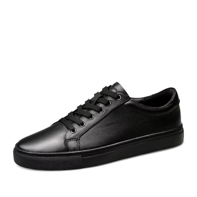 Genuine Cow Leather Sneakers