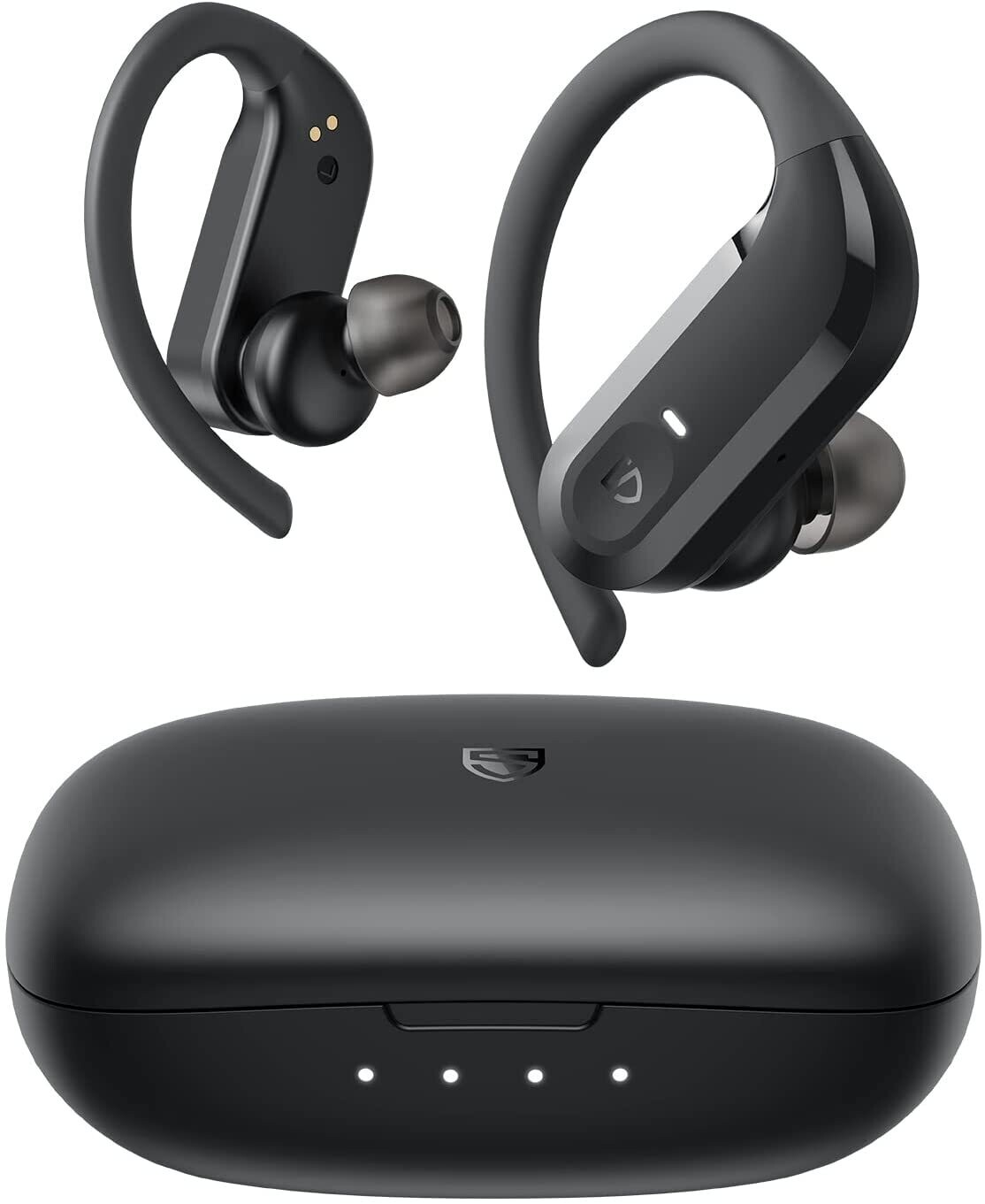 Soundpeats S5 Sports BT 5.0 Wireless Headphones with Mic Waterproof OEM Ear Hooks Earphones Music Earbuds for Phone