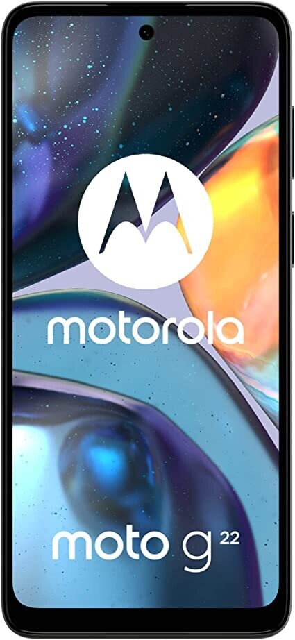Motorola G22, 128GB Rom, 4GB RAM, Cosmic Black