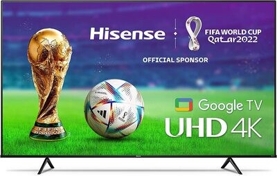 Hisense A6 Series 55-Inch Class 4K UHD Smart Google TV