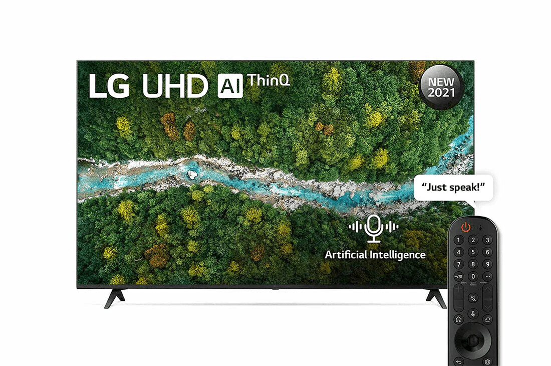 LG UHD 4K | 50 Inch | UP77 Series| 4k Ultra HD | Cinema Screen Design | Active HDR | WebOS | ThinQ