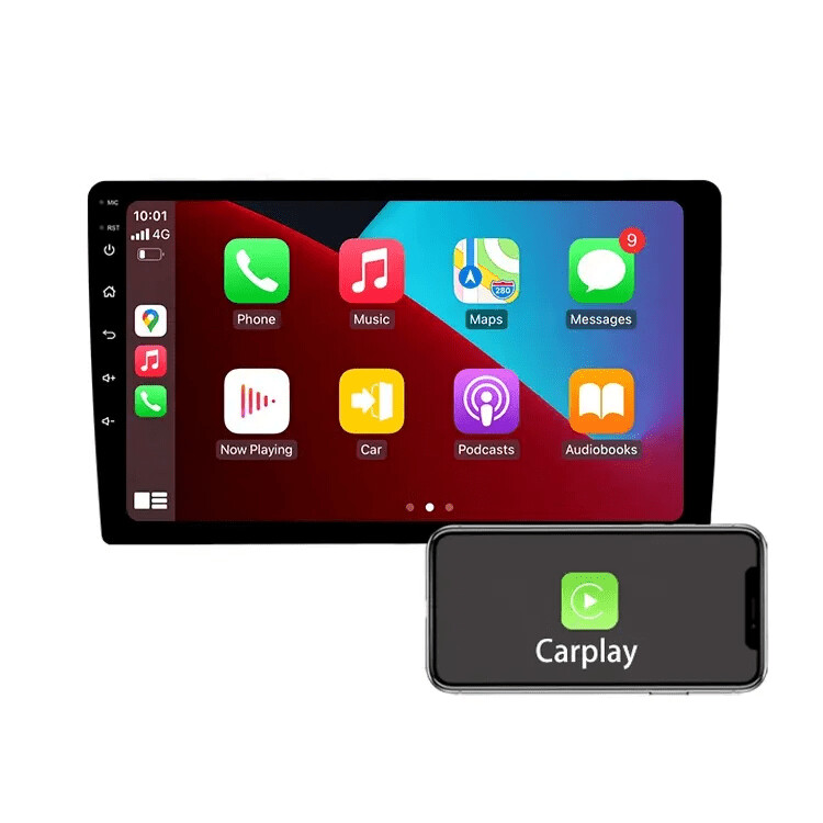 Universal 2 Din 1024*600 HD 10 inch Android 10 Carplay Multimedia Player Gps Car Stereo Radio