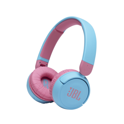 JBL Jr 310BT - Children's over-ear headphones with Bluetooth and built-in microphone, in Blue