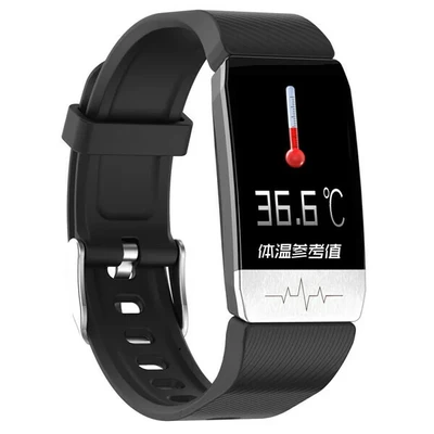 T1 Temperature, Waterproof, Pedometer Pacemaker ECG Body Fitness Smart watch