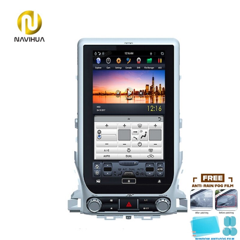 13.6" Toyota Land Cruiser 200 Tesla Style Android Car Radio Kenya