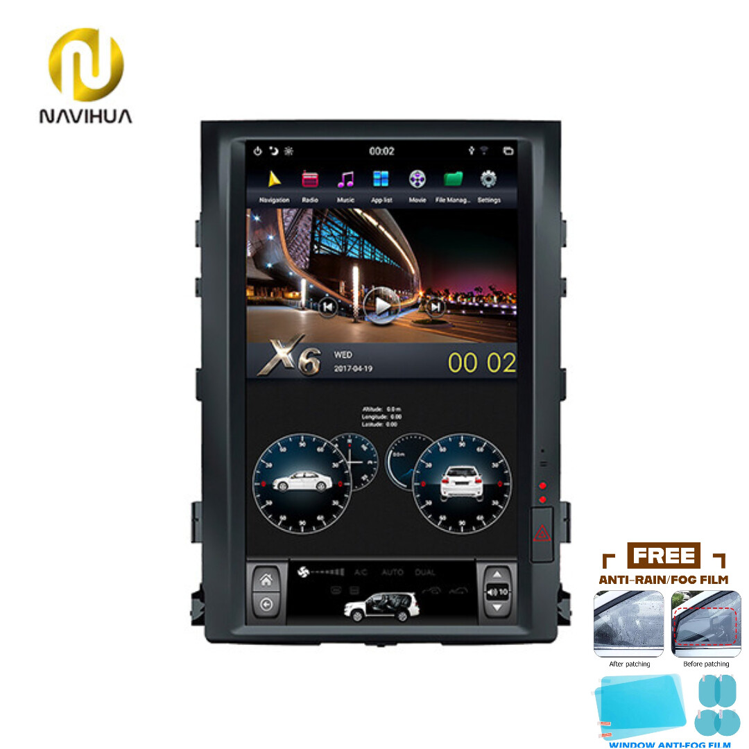 16 inch Navi Toyota Land Cruiser android car stereo tesla radio(Screen dashboard)