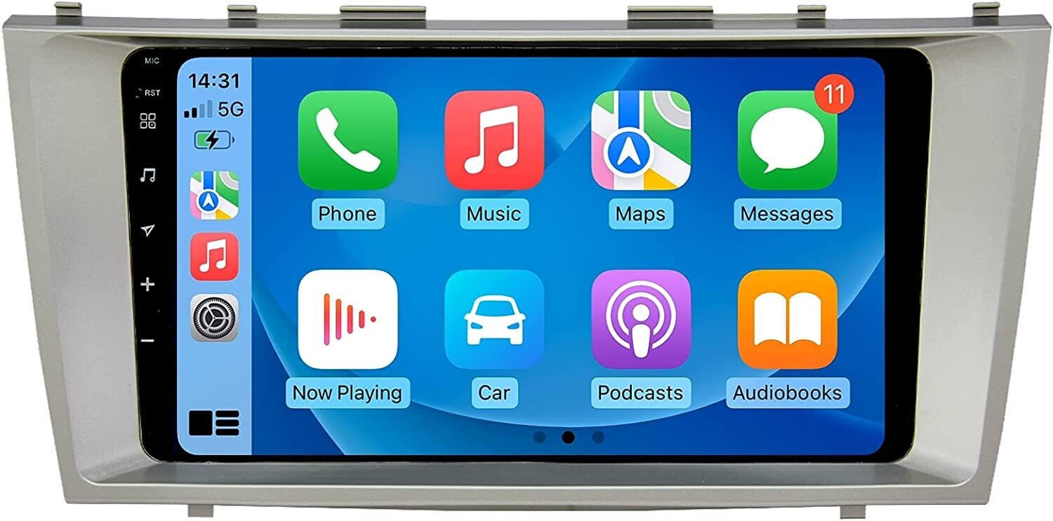 Toyota Camry Android touch screen smart custom car stereo radio 10.1 inch, with bluetooth, GPS, Android auto and Apple Carplay 2gb 32gb. 2007, 2008, 2009, 2010, 2011