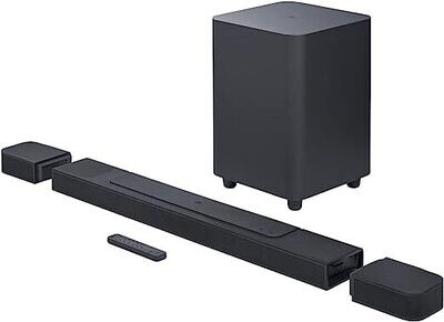 JBL Bar 1000: 7.1.4-Channel soundbar with Detachable Surround Speakers, MultiBeam™, Dolby Atmos®, and DTS:X