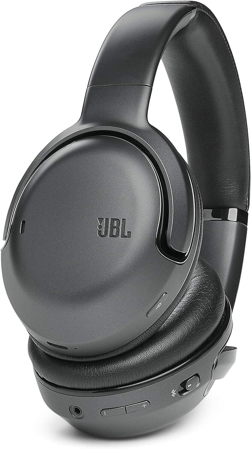 JBL Tour ONE Wireless Noise Cancelling Bluetooth Headphones, Hi-Res Audio, Perfect Voice Clarity Phone Calls, up to 50H Battery, Google Assistant and Amazon Alexa (Black)