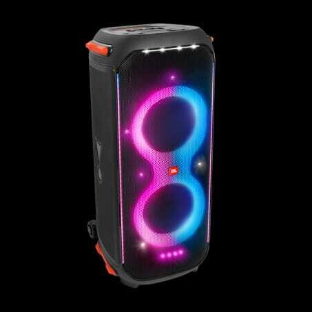 JBL PartyBox 710 -Party Speaker with Powerful Sound, Built-in Lights and Extra Deep Bass, IPX4 Splash Proof, App/Bluetooth Connectivity, (Black)