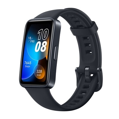 HUAWEI Band 8 Fitness Watch - Ultra Thin Smart Band design with Up to 2 Weeks Battery Life - Activity Trackers Compatible with Android & iOS with Full Health Management & Sleep Tracking - Black