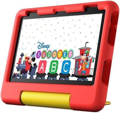 Amazon Fire HD 8 Kids tablet, ages 3-7. Top-selling 8" kids tablet on Amazon - 2022 | ad-free content with parental controls included, 13-hr battery, 32 GB, Disney Mickey Mouse