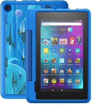 Fire 7 Kids Pro tablet, 7" display, ages 6+, 16 GB, Intergalactic