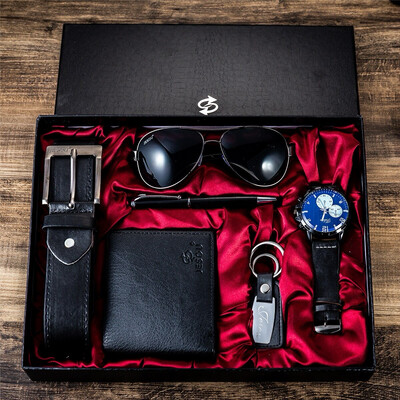 Black-Red background Luxury Men gift set..