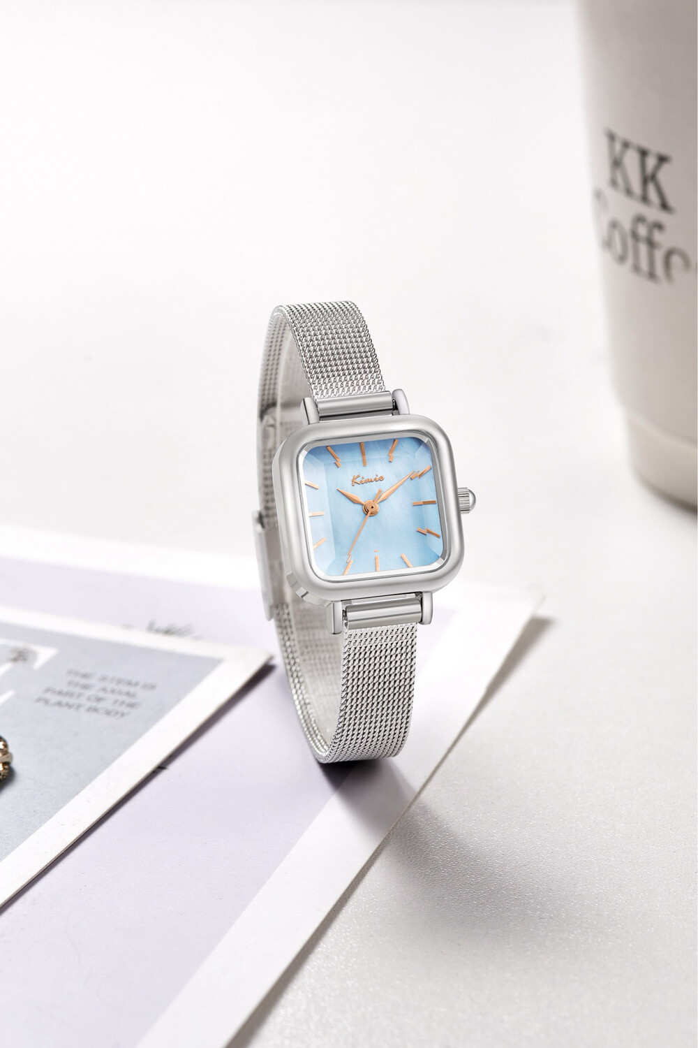 Crystal Silver Luxury Valentine Gift Watch-K6598S-XZ1WWB