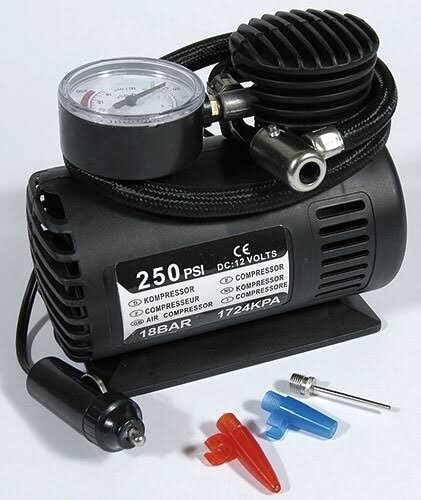 Mini Car Auto Electric Air Compressor Tire Inflator Pump 250 psi