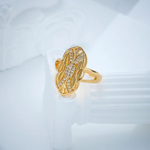 vintage fashion gold plated rings