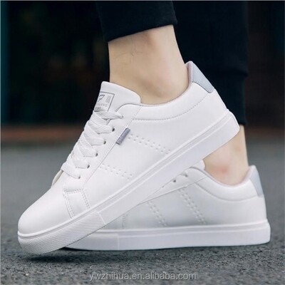 High-Quality All-White Sneakers