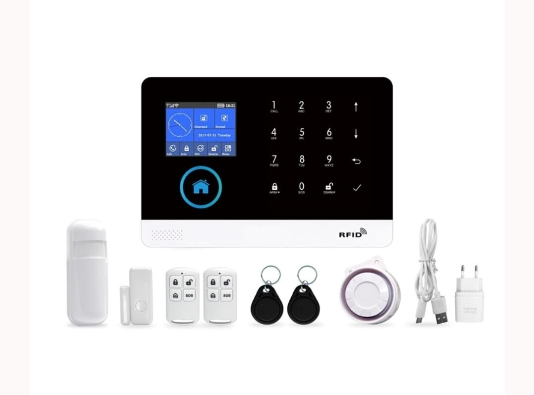 Tuya Smart WiFi buglar Alarm system for homes and businesses