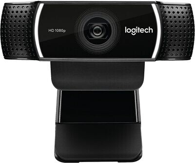 logitech C922 Pro Stream Webcam 1080P Camera for HD Video Streaming & Recording 960-001087(Renewed)