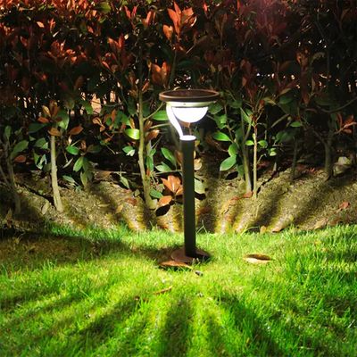 2pcs Solar Garden Warm White Decorating Lights Waterproof IP65 Landscape Pathway Lighting Lamp