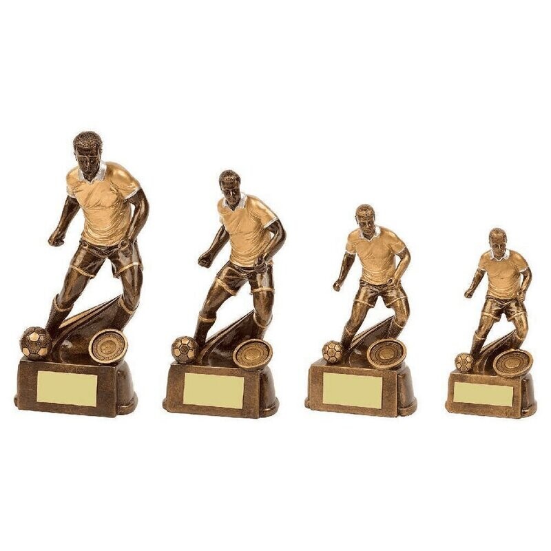 Resin Football Player Male  (Available in 4 Sizes)