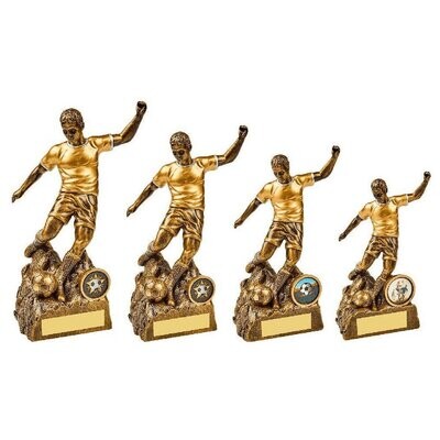 Resin Footballer Player (Available in 4 Sizes)