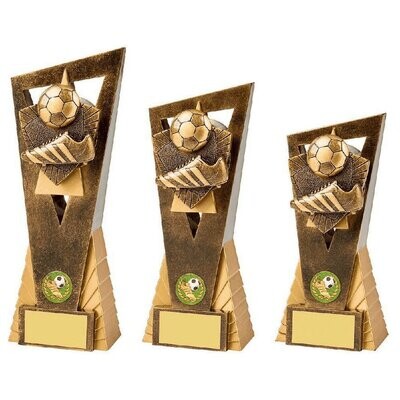 Resin Boot n Ball Award ( Available in 3 Sizes)