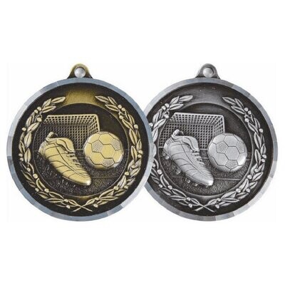 50mm Diamond Edged Medal (Available in 4 Options)