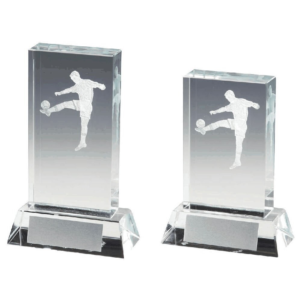 Clear Crystal Football Award