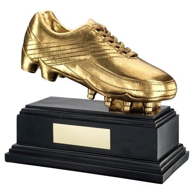 Deluxe Antique Gold Football Boot