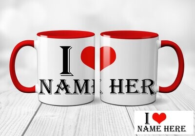 I Love Name/Place Mug