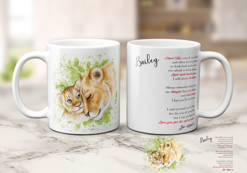 Lioness Mother & Daughter